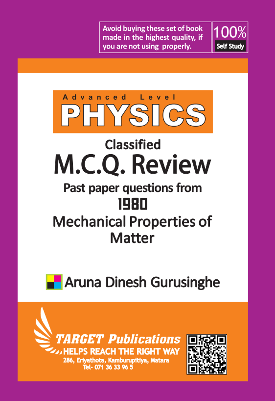 Mechanical Properties of Matter